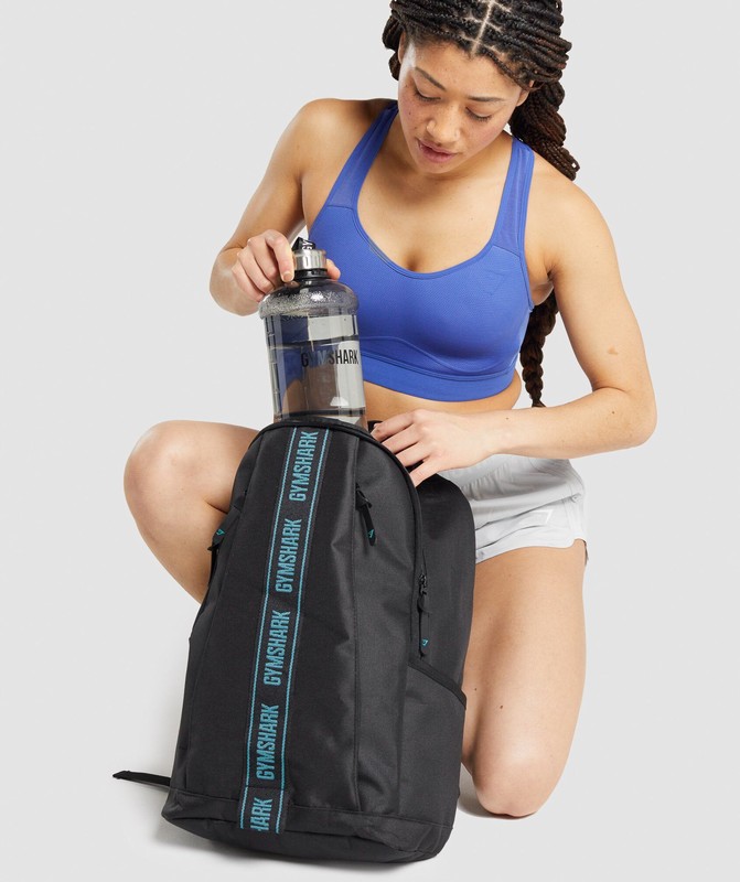 Gymshark 1.5L Water Bottle Black | 30675QEHS