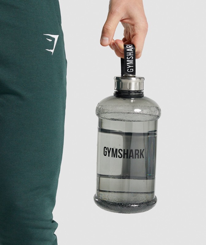 Gymshark 1.5L Water Bottle Black | 30675QEHS