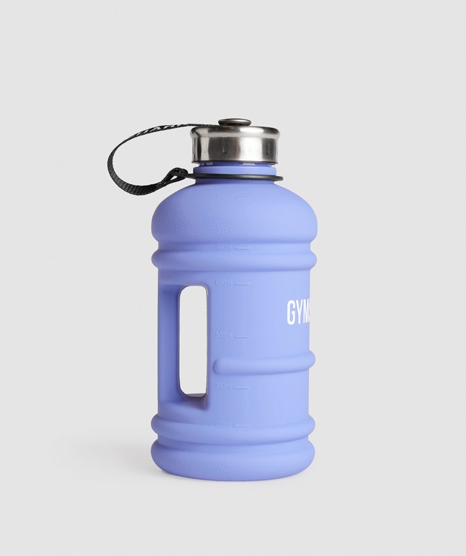 Gymshark 1L Water Bottle Lift Blue | 06318QKEA