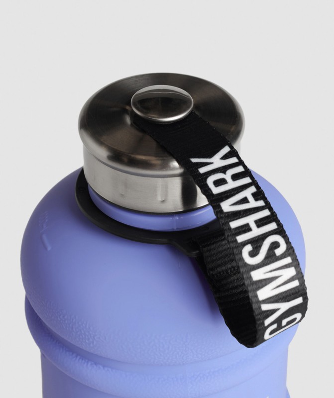 Gymshark 1L Water Bottle Lift Blue | 06318QKEA