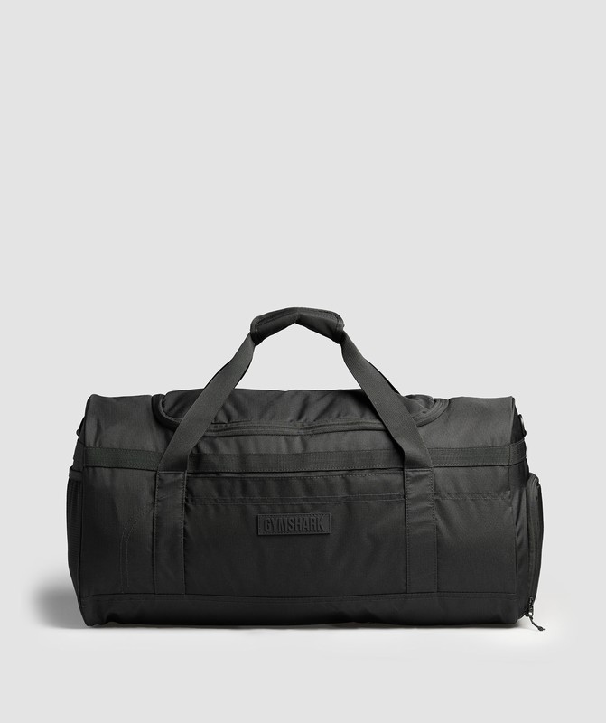 Gymshark Active Holdall Medium Black | 06258KJSH