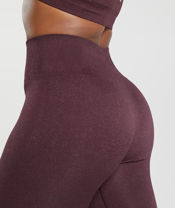 Gymshark Adapt Fleck Seamless Leggings Depth Purple / Steel Purple | 06794VOGY