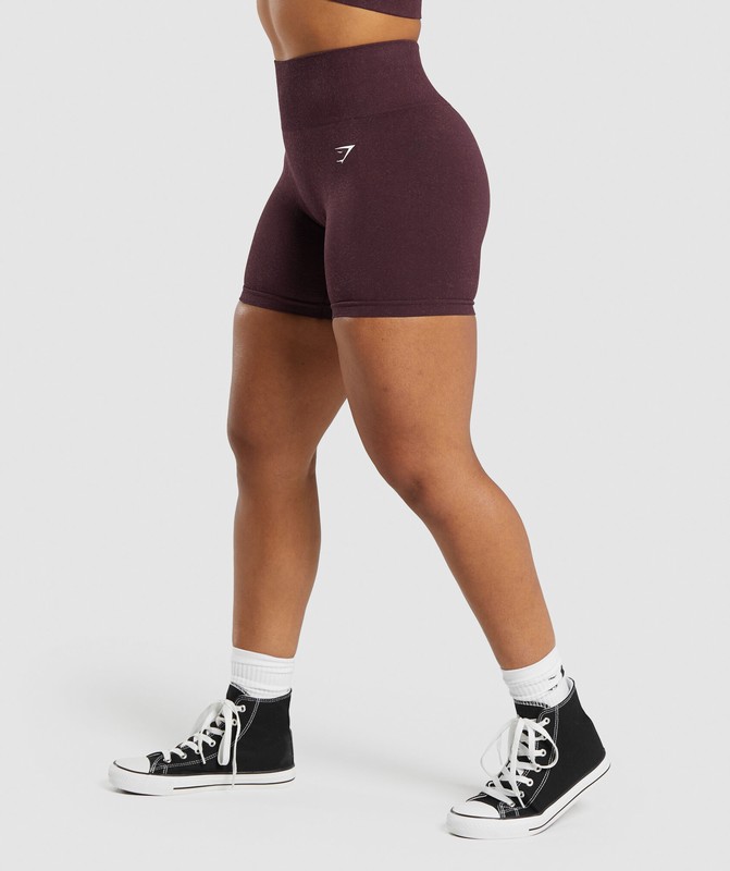Gymshark Adapt Fleck Seamless Shorts Depth Purple / Steel Purple | 28506AMCQ