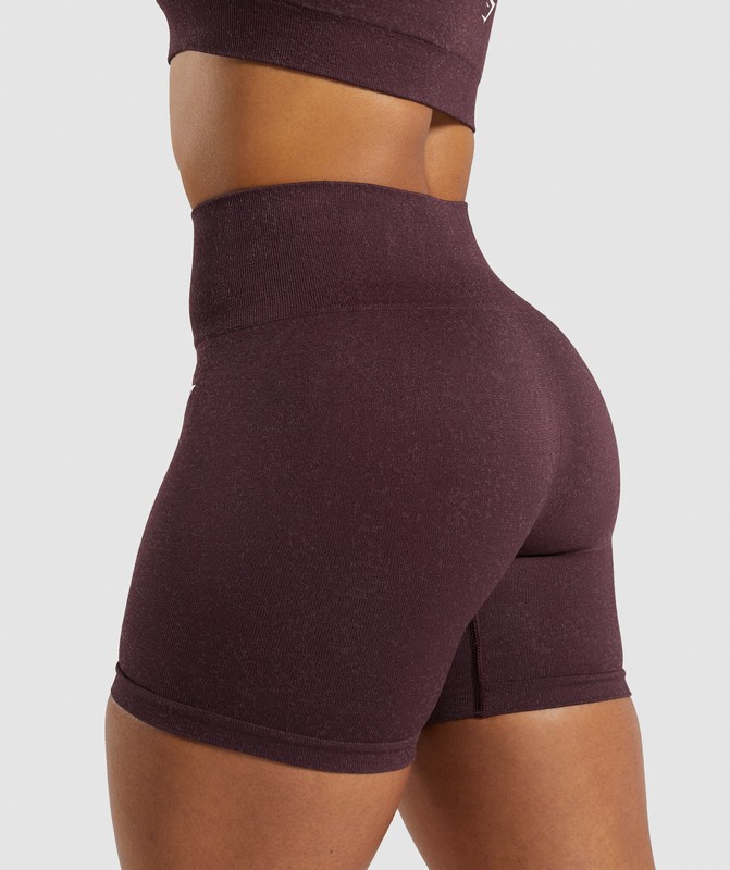 Gymshark Adapt Fleck Seamless Shorts Depth Purple / Steel Purple | 28506AMCQ