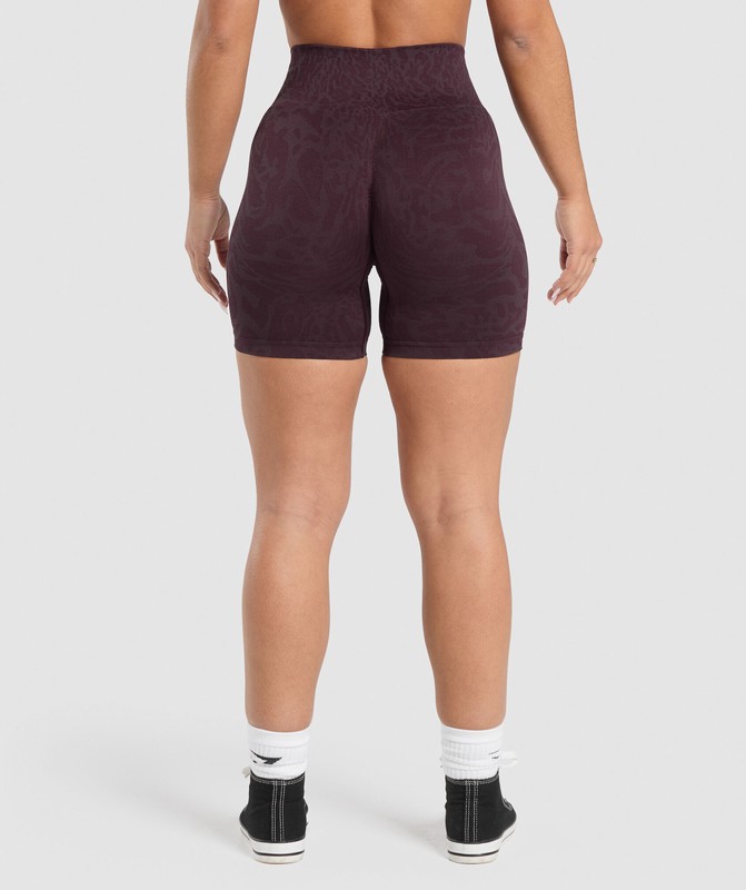 Gymshark Adapt Safari Seamless Shorts Depth Purple / Greyed Purple | 01694WUZY