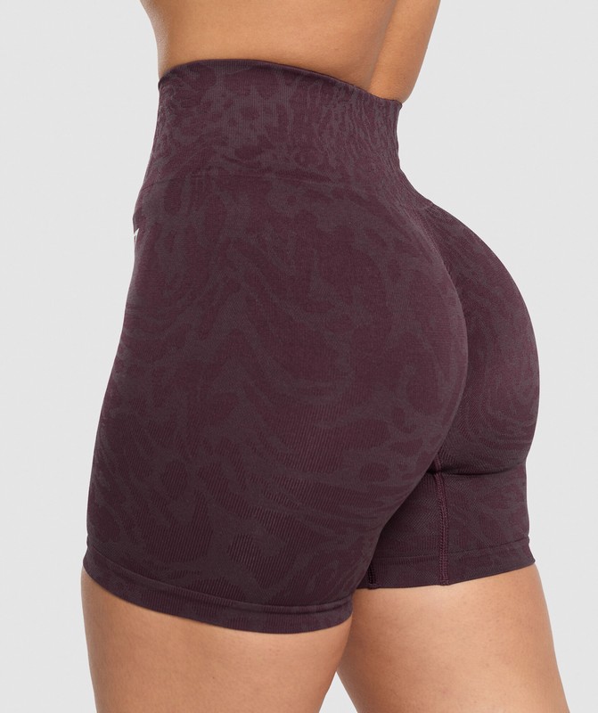Gymshark Adapt Safari Seamless Shorts Depth Purple / Greyed Purple | 01694WUZY