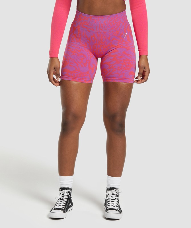 Gymshark Adapt Safari Tight Short Shelly Pink / Fly Coral | 17396YQFU