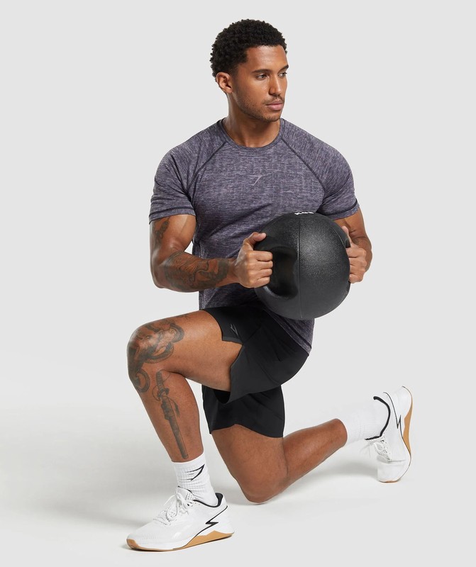 Gymshark Apex 7" Hybrid Shorts Black | 29057LENY