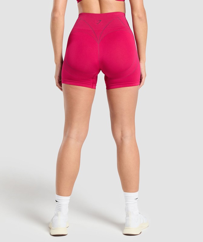 Gymshark Apex Contrast Shorts Build Pink / Asphalt Grey | 78645MGVT
