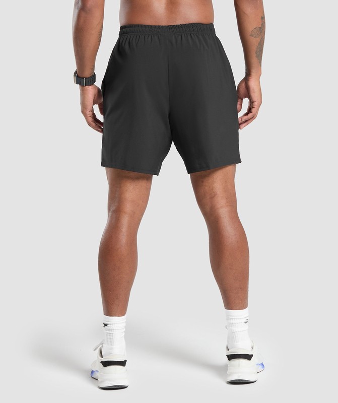 Gymshark Arrival Shorts Black | 39678GNUC
