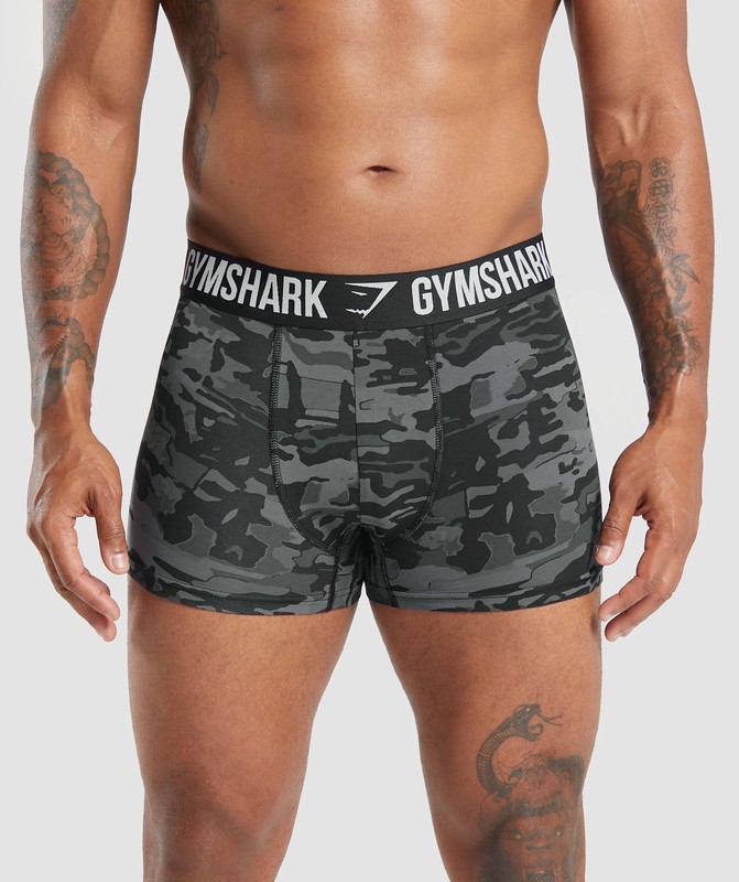 Gymshark Boxer Brief Asphalt Grey | 19835RCIK