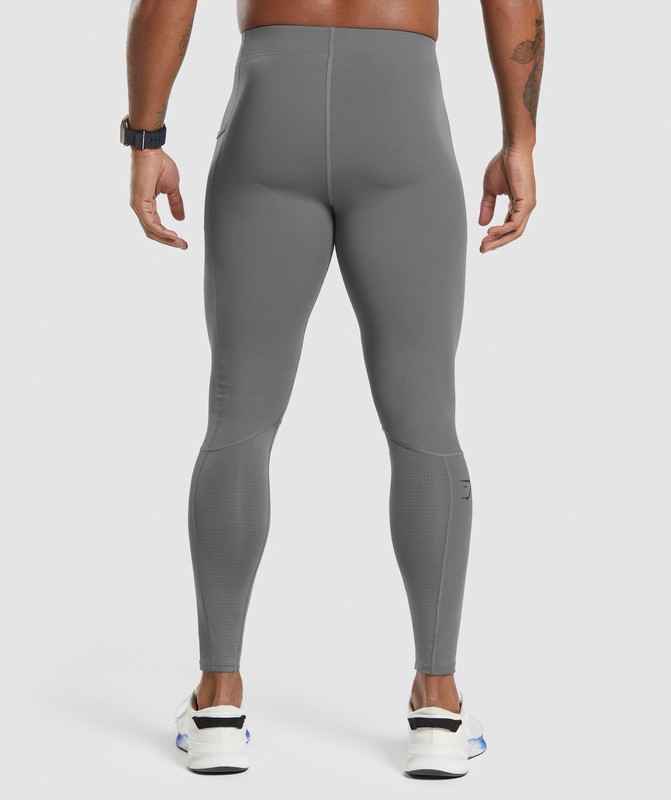 Gymshark Control Baselayer Legging Pitch Grey | 86571FIVR