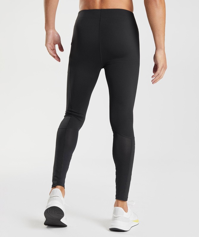 Gymshark Control Baselayer Leggings Black | 80673RIZH