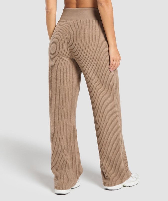 Gymshark Cord Flared Trousers Soul Brown | 06394VSNJ