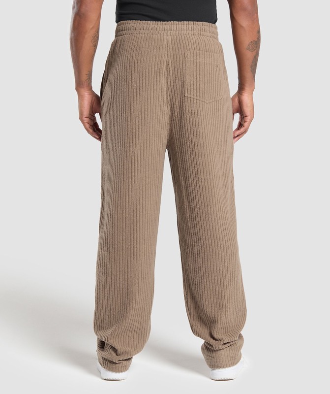 Gymshark Cord Pants Soul Brown | 61478SDNP