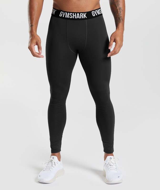 Gymshark Element Baselayer Leggings Black | 60492AVTX