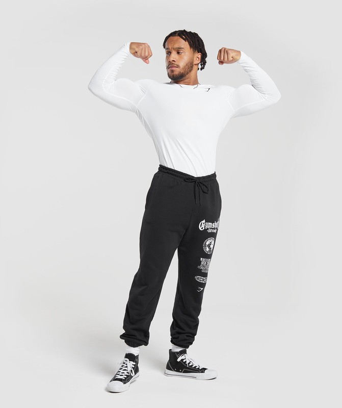 Gymshark Element Baselayer Long Sleeve T-Shirt White | 24357LPXH