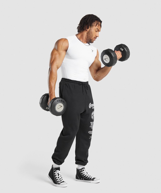 Gymshark Element Tank White | 79385NHKV