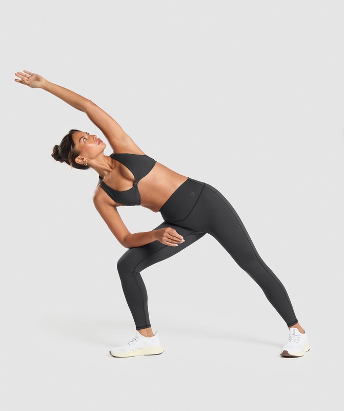 Gymshark Elevate Leggings 2.0 Black | 73592INHD