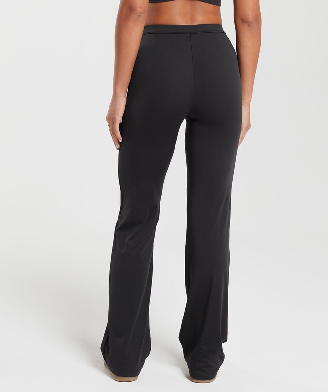 Gymshark Everyday Flare Legging Black | 05824ZPJM