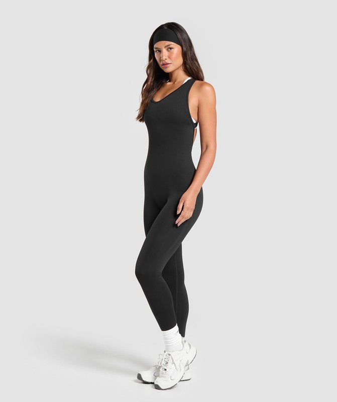 Gymshark Everyday Seamless All in One Black | 81273XKAG