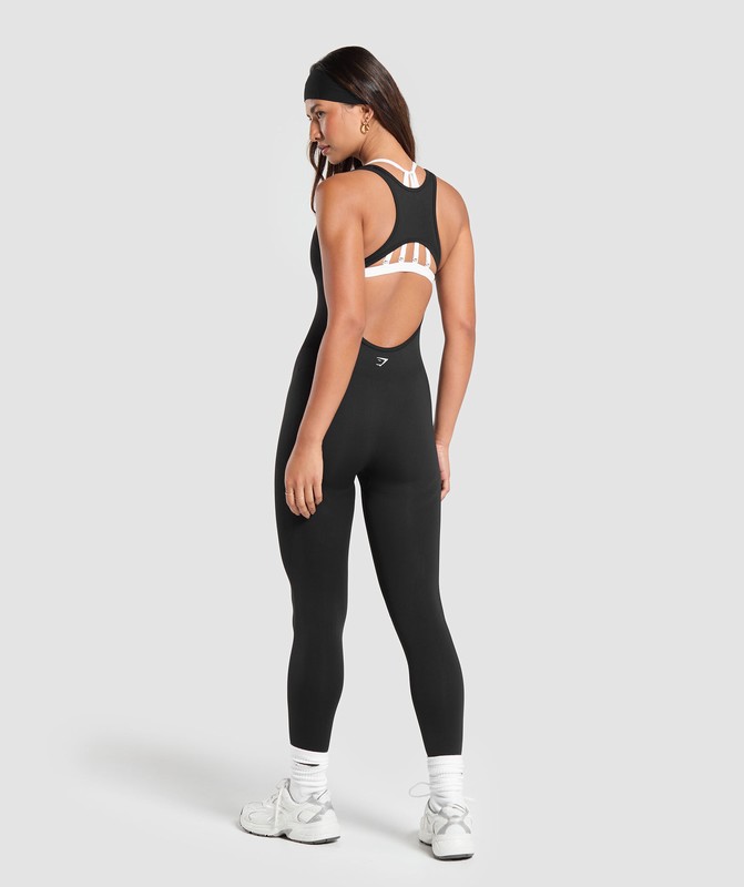 Gymshark Everyday Seamless All in One Black | 81273XKAG