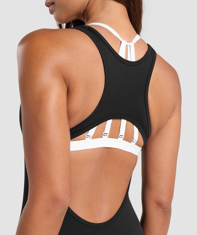 Gymshark Everyday Seamless All in One Black | 81273XKAG