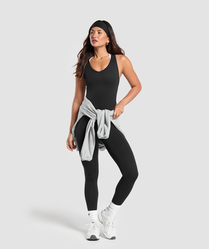 Gymshark Everyday Seamless All in One Black | 81273XKAG