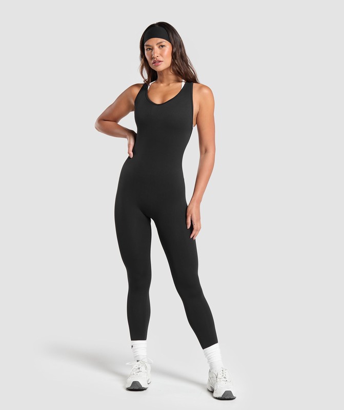 Gymshark Everyday Seamless All in One Black | 81273XKAG