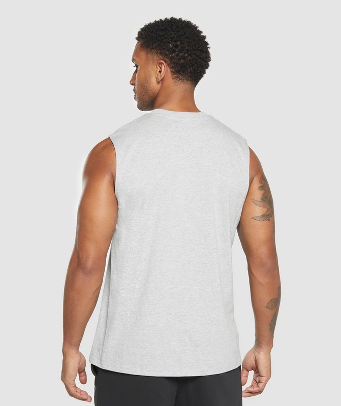 Gymshark Everyday Tank 2 Pack Black / Light Grey Core Marl | 28951DNZR