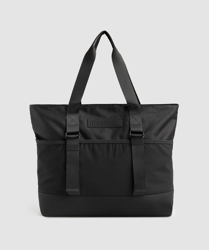 Gymshark Everyday Tote Black | 80294MQXH