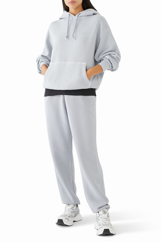 Gymshark Everywear Relaxed Hoodie Ice Grey / Pigment Garment Dye | 71046STVM