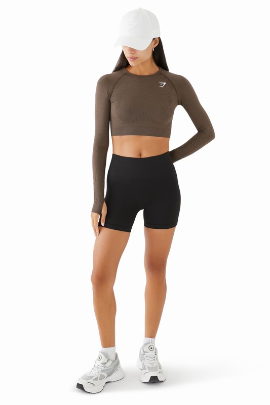 Gymshark Everywear Seamless Cycling Shorts Black | 43561WKTZ