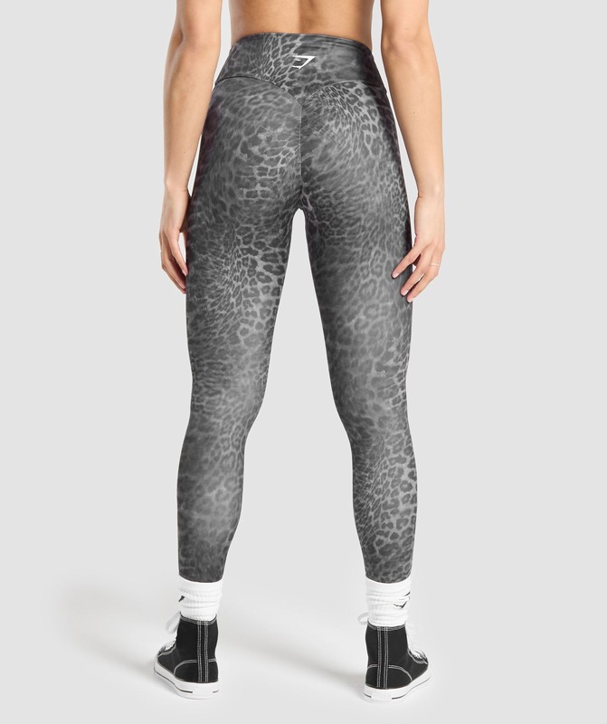Gymshark GS Power Leggings Dark Grey | 67830KPOU