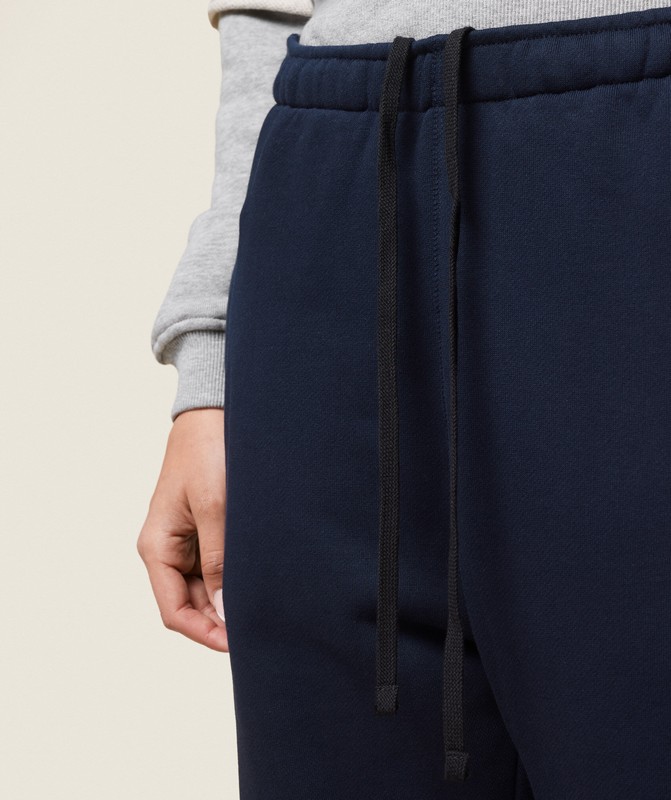 Gymshark GS x Leana Deeb Oversized Joggers Midnight Blue | 41965JDLU