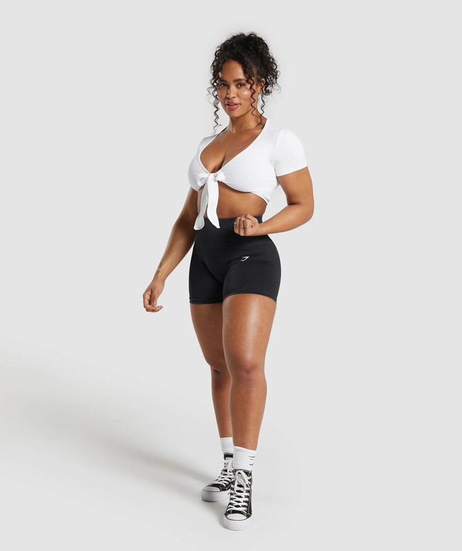 Gymshark Gains Seamless Short Black | 16253TLGA