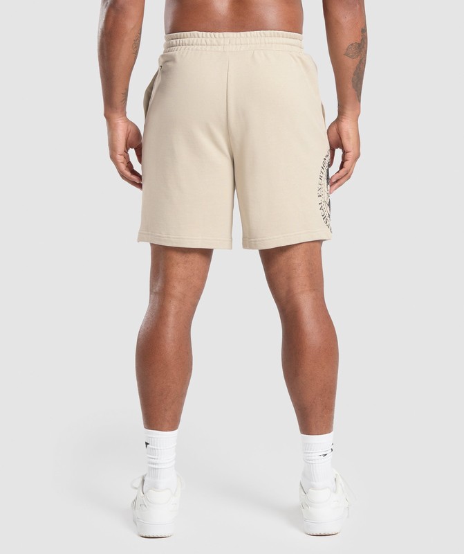 Gymshark Global Lifting Shorts Pebble Grey | 91203VWET