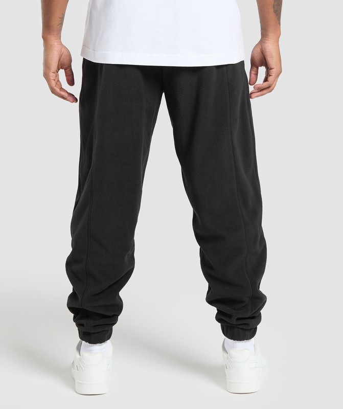 Gymshark Grade Fleece Pant Black | 17930MWPO