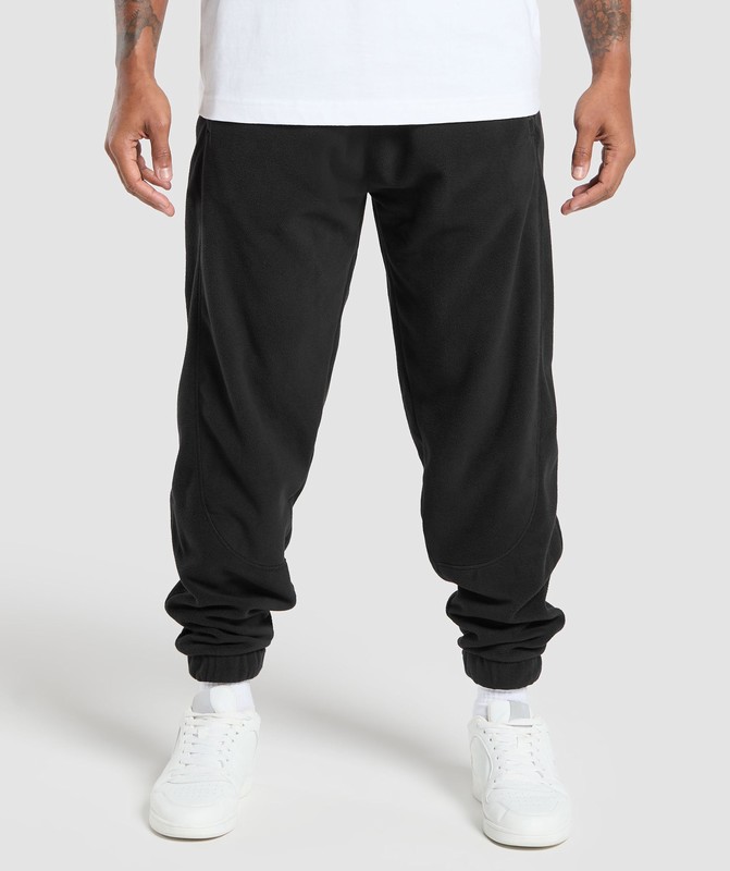 Gymshark Grade Fleece Pant Black | 17930MWPO