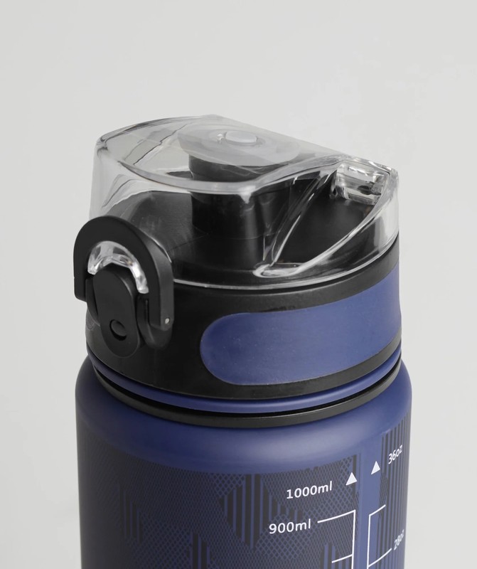Gymshark Graphic Sports Bottle Ash Blue | 40372ANXZ