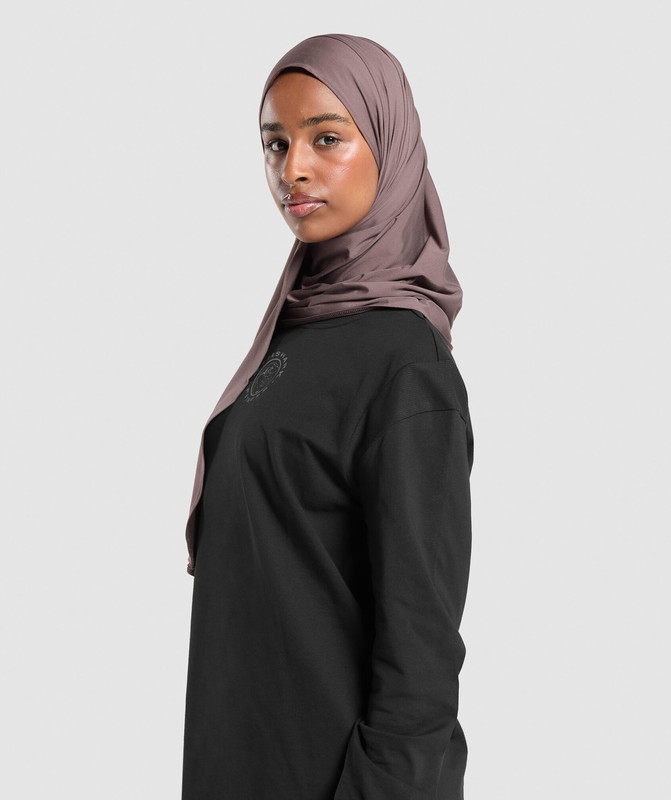 Gymshark Hijab Steel Purple | 63487YTFS