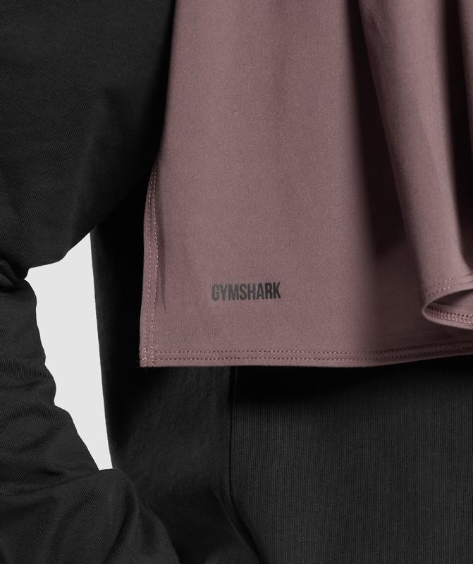Gymshark Hijab Steel Purple | 63487YTFS