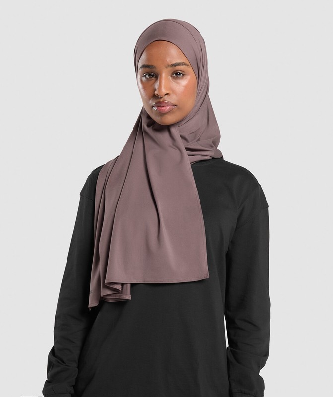 Gymshark Hijab Steel Purple | 63487YTFS