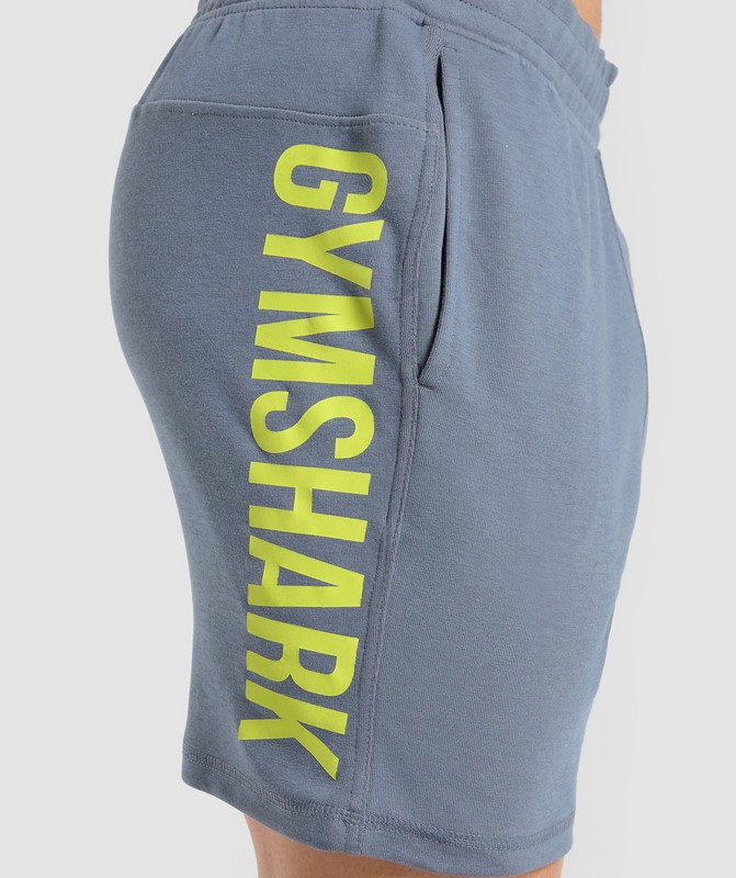 Gymshark Impact 7" Shorts Iron Blue | 01538KZHD