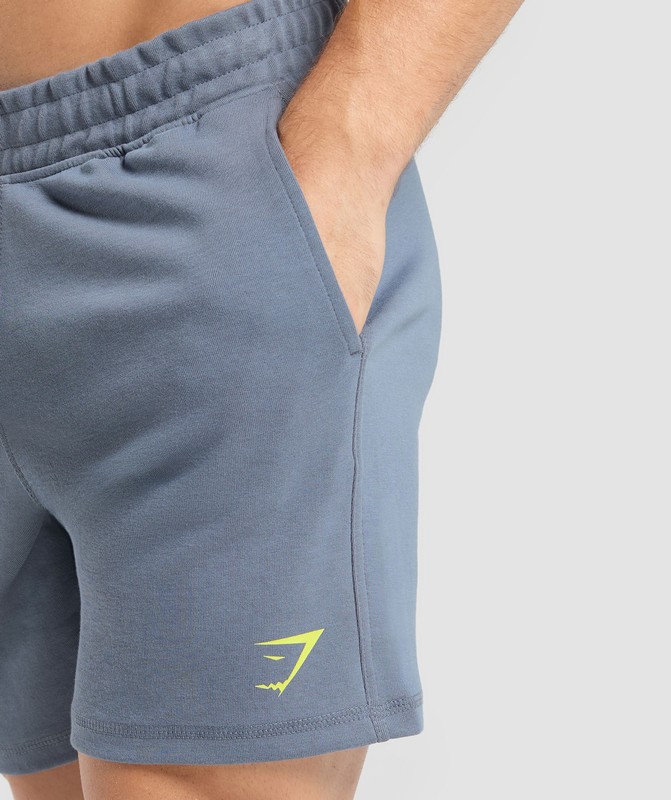 Gymshark Impact 7" Shorts Iron Blue | 01538KZHD