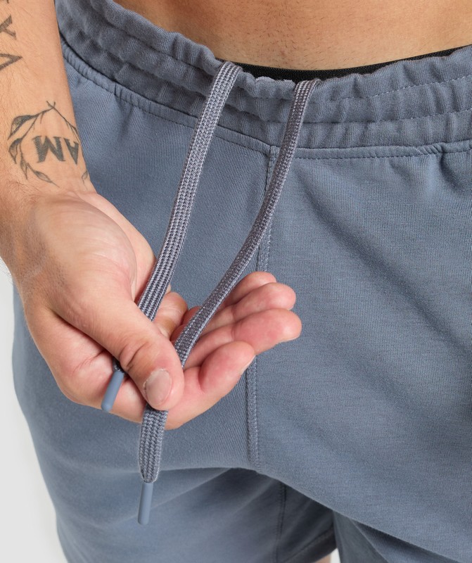 Gymshark Impact 7" Shorts Iron Blue | 01538KZHD