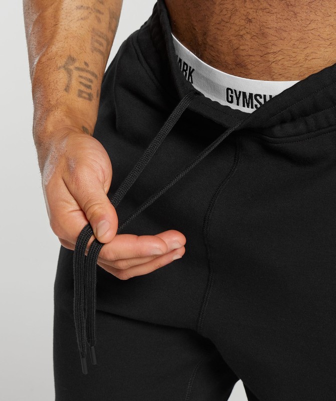 Gymshark Impact Shorts Black / Vivid Red | 19845FEQJ