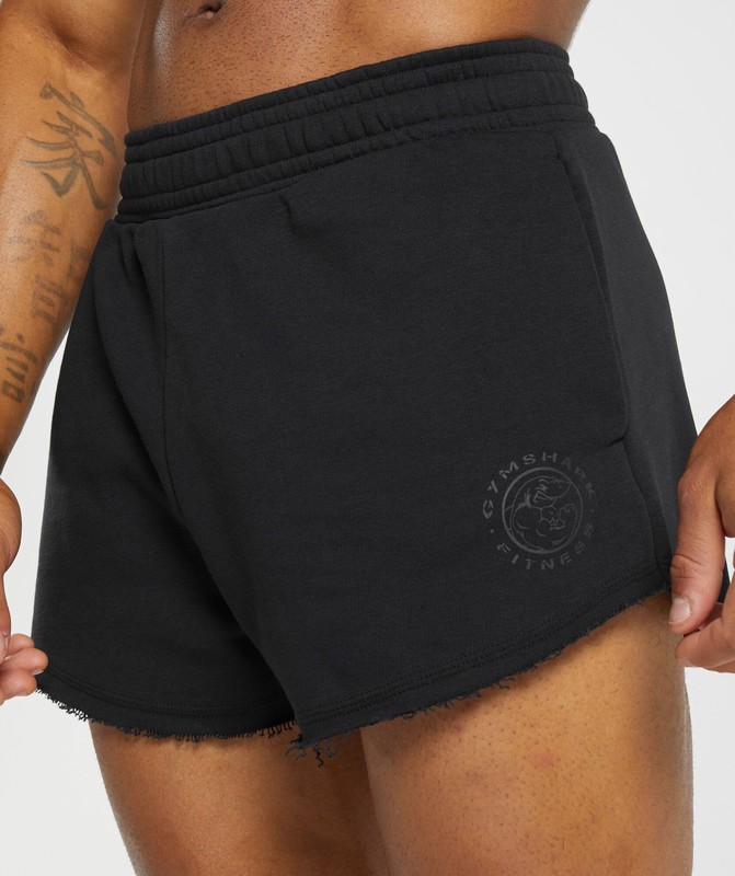 Gymshark Legacy 4" Shorts Black | 65701SJYZ
