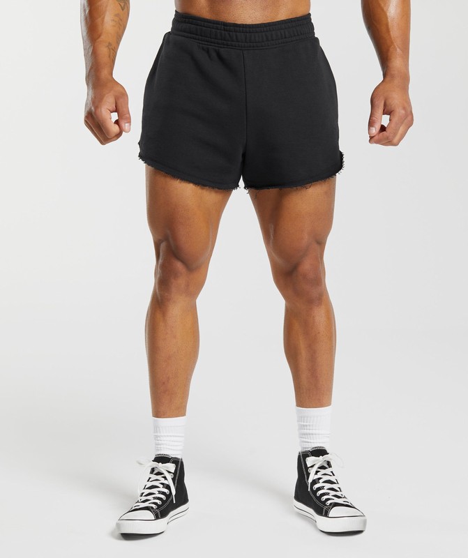 Gymshark Legacy 4" Shorts Black | 65701SJYZ