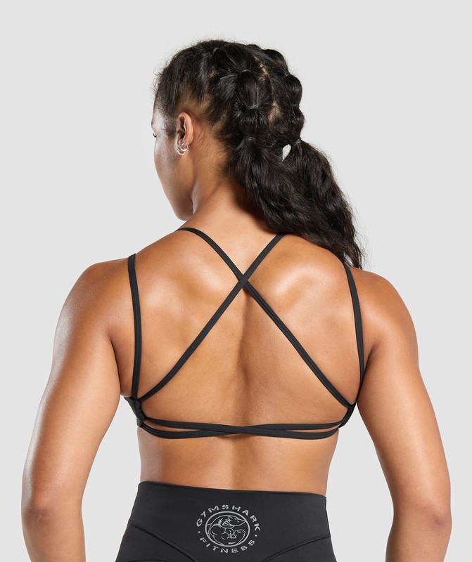 Gymshark Legacy Bra Black | 38295BUSL